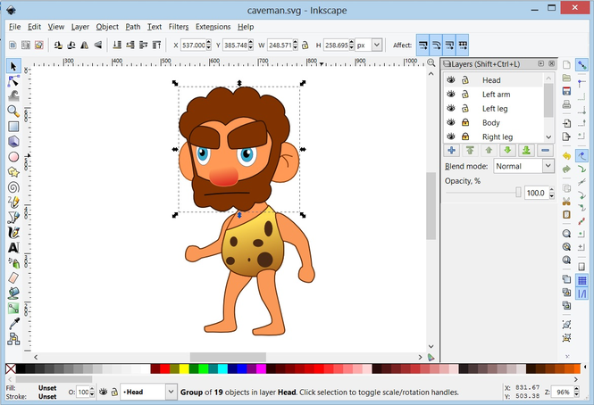 Как сделать картинку в inkscape Как сделать картинку в inkscape