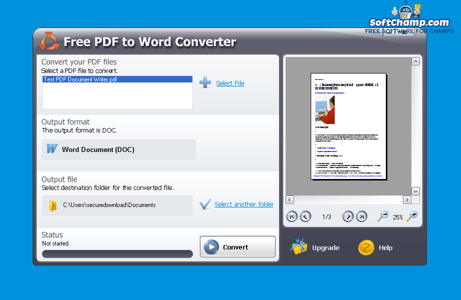 convert large pdf files to word online free